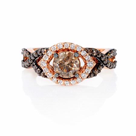 Le vian chocolate engagement on sale rings