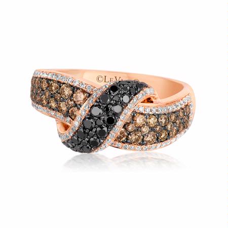 Le Vian Exotics Diamond 14k Strawberry Gold Ring